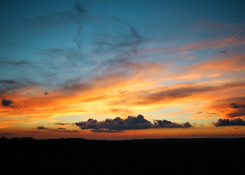 Texas Sunset by artist Mike Shay